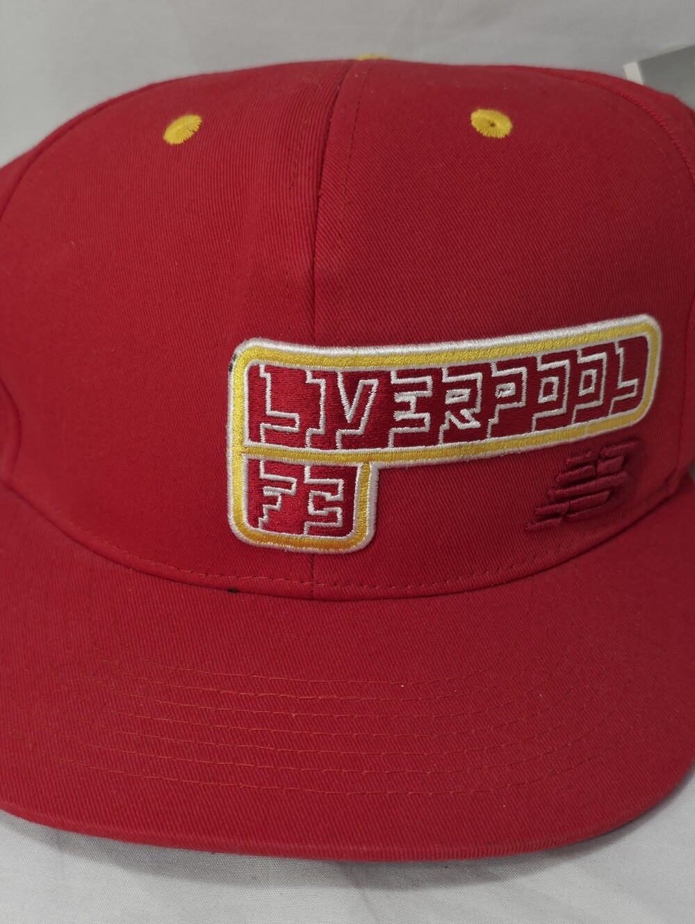 New Balance Liverpool FC Snapback Hat Red New